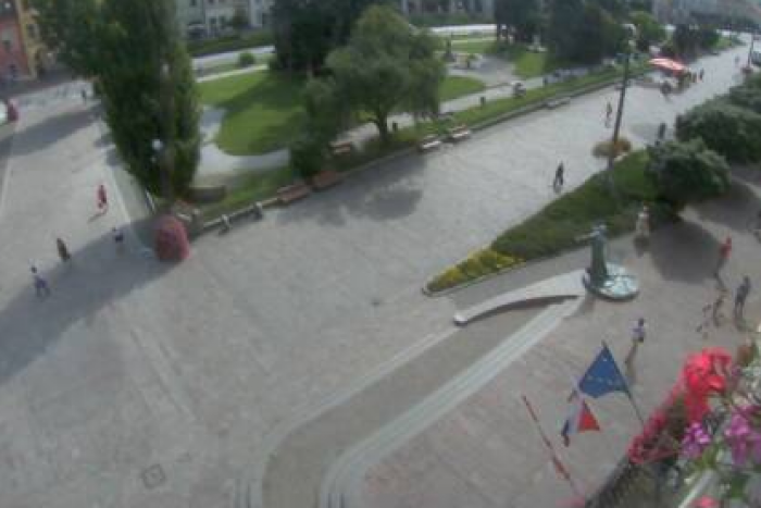 Ilustračný obrázok k článku Pohyb v centre Prešova môžete sledovať online: Oko kamery sleduje Hlavnú ulicu
