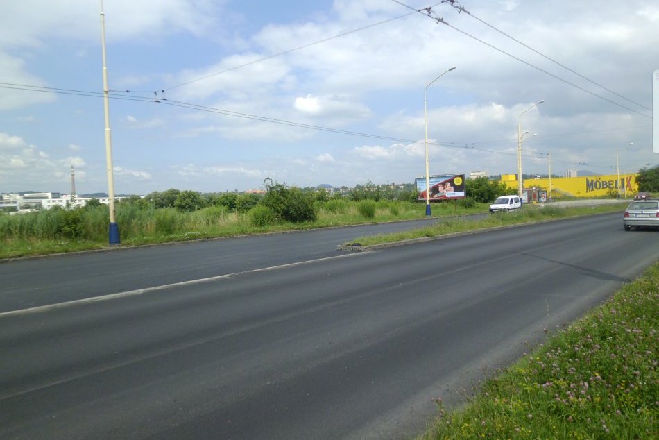 Oprava cesty na Sekčove - Prešov