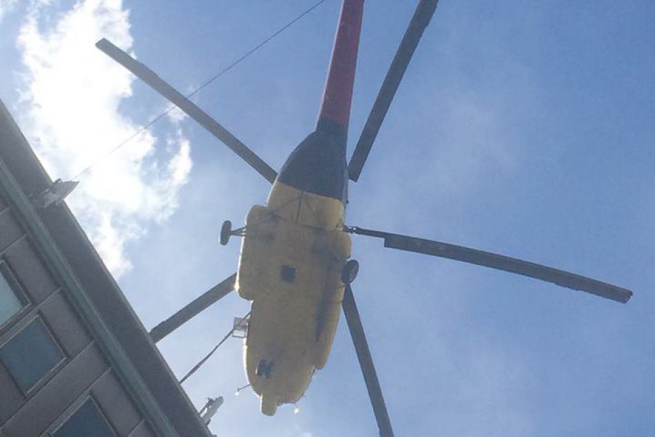 Zábery vrtuľníka v Prešove, čo narobil paseku: Takto letel nad mestom