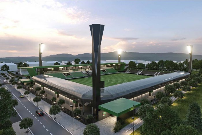 Ilustračný obrázok k článku Víťazný návrh je známy: VIZUALIZÁCIE, ako má vyzerať futbalový štadión v Prešove