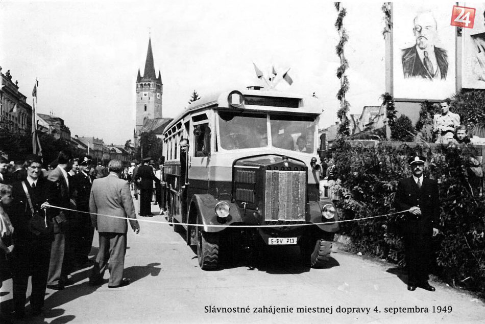 Ilustračný obrázok k článku FOTKY z konca 40. rokov: Sledujte, ako v Prešove zahájili miestnu autobusovú dopravu
