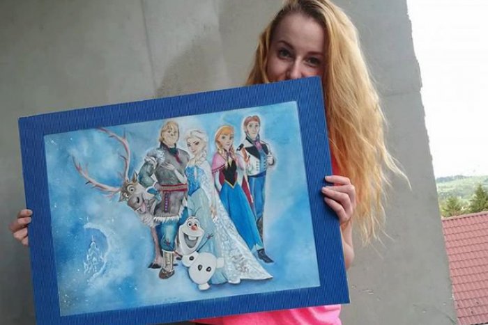 Ilustračný obrázok k článku Jej tvorba možno chytí za srdce aj vás: Terézia z okresu Prešov maľuje parádne obrazy