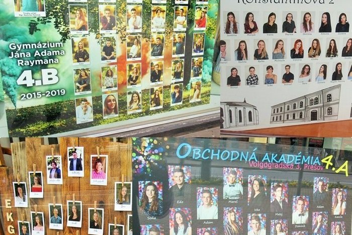 Ilustračný obrázok k článku HLASUJTE: Ktoré maturitné tablo v Prešove je najlepšie?