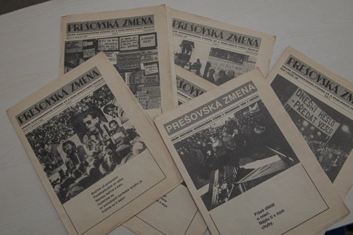 Ilustračný obrázok k článku Počas Nežnej revolúcie vydávali vysokoškoláci v Prešove noviny: Ako to celé vznikalo?
