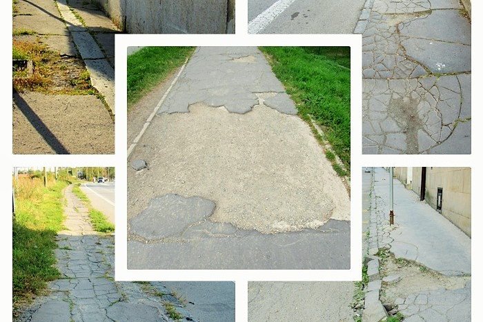 Ilustračný obrázok k článku Hľadali sme najhorší chodník v Prešove: V ankete sa uchádzala desiatka favoritov