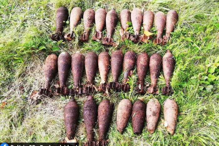 Ilustračný obrázok k článku Neuveriteľný nález na východe: Muž našiel v lese 27 granátov
