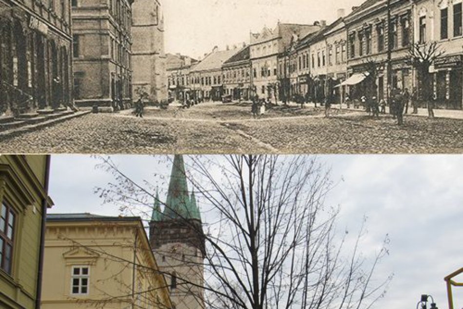 Fotoporovnania z Prešova: Lokality nášho mesta kedysi a dnes, to treba vidieť
