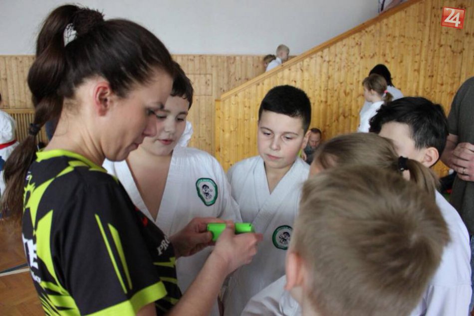 Sympatická trénerka Danka: V prešovskom klube trénuje deti karate