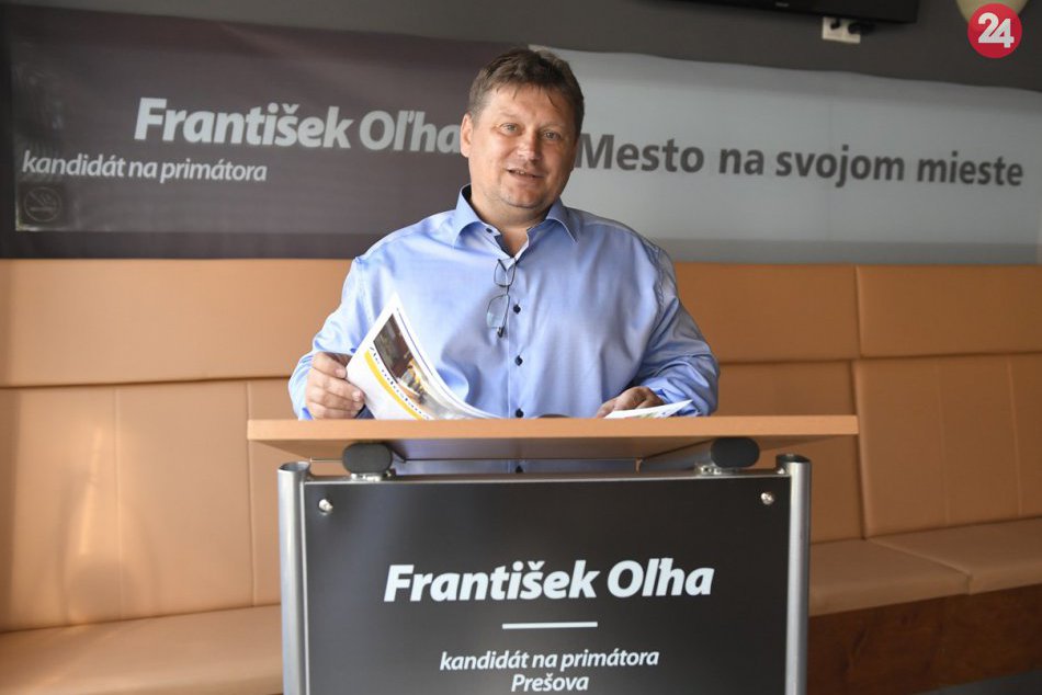 Prešov má ďalšieho kandidáta na hlavu mesta: O post zabojuje aj František Oľha